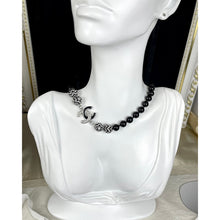 18K CC 24C Black Diamond Necklace