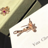 18k Frivole Pink Sapphire Earrings