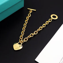 18K T Tag Chain Bracelet