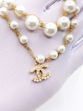 18K CC Pearls Necklace