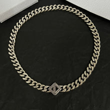 18K CD Diamond Chain Necklace