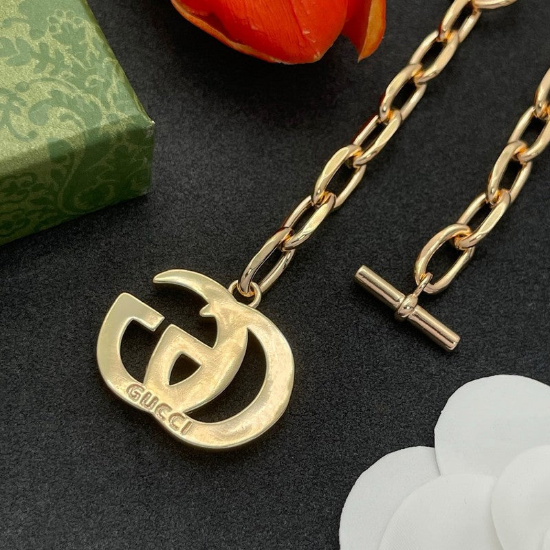 18K GG Big Gold Chain Necklace