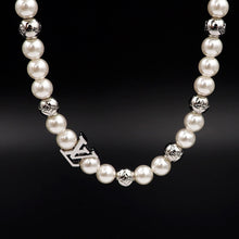 18K Louis Monogram Pearls Necklace