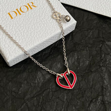 18K CD Heart Necklace