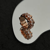 18K CD Archi Bar en Corolle Bague Ring