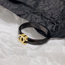 18K Chanel Black Ring