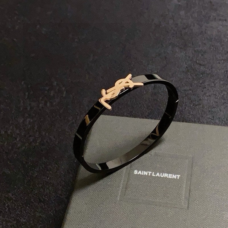 18K Saint Black Gold Bracelet
