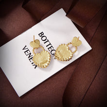 18K BV Heart Diamonds Earrings