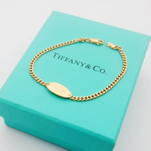 18K Return to Tiffany Oval I.D. Bracelet