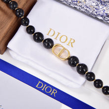 18K CD 30 Montaigne Black Pearls Bracelet