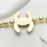 18K CC Pearl Chain Necklace