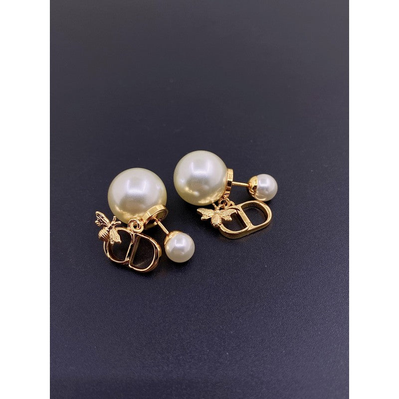 18K CD Tribales Pearl Earrings