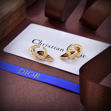 18K CD Lock Earrings