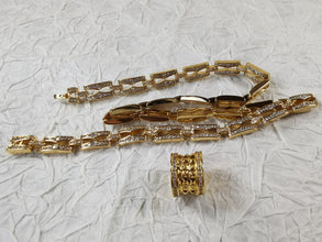 18K  B.ZERO1  Diamonds Chain Link Necklace