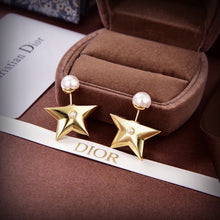 18K CD Tribales Star Earrings