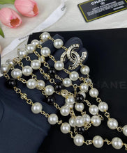 18K CC 23S Long Pearls Necklace