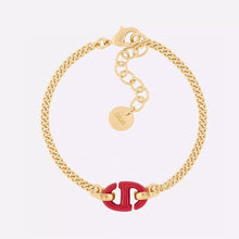 18K Dior CD Fuchsia Bracelet