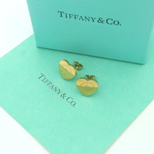 18K Return to Tiffany Heart Tag Stud Earrings