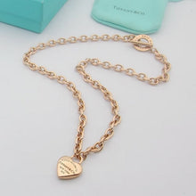 18K Return to Tiffany Full Heart Tag Chain Necklace