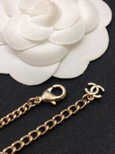 18K CC Pearls Bag Pendant Necklace