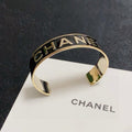 18K CC Black & White Gold Bracelet