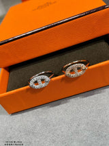 18K Farandole Diamond H Ring