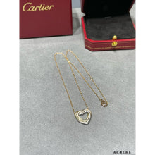 18K Trinity Heart Full Diamond Necklace