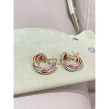 18K Trinity Earrings