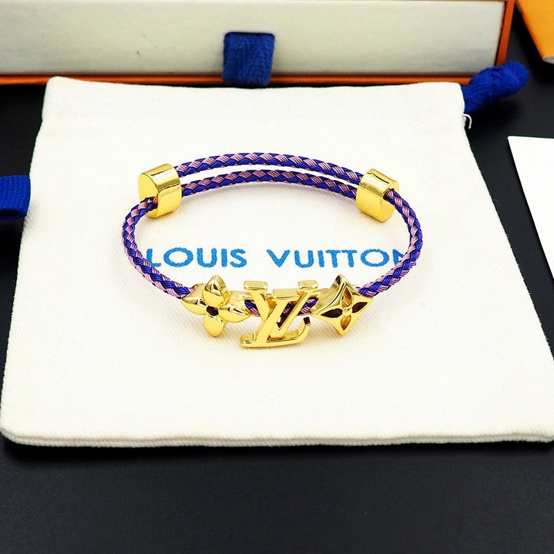 18K Louis Monogram Purple Gold Bracelet