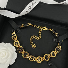 18K CC 2024 Leather Necklace