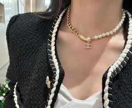 18K CC Wing Chain Necklace