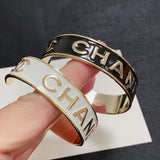 18K CC Black & White Gold Bracelet