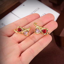 18K BV Crystals Earrings