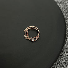 18K Chaine D'Ancre Chaos H Ring