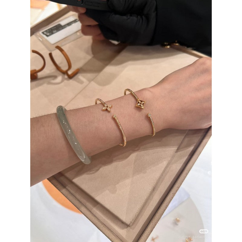 18K Louis Blossom Gold Bracelet