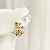 18K Louis Diamond Earrings