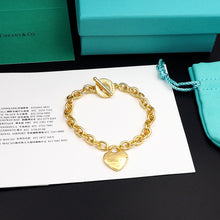 18K T Tag Chain Bracelet