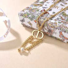 18K CD Chain Necklace