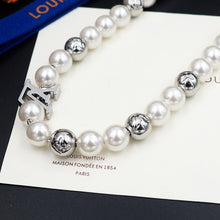 18K Louis Monogram Pearls Necklace