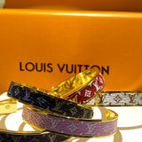 18K Louis Nanogram Color Cuff Bracelet