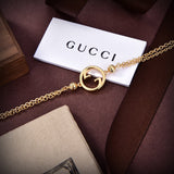 18K Double G Blondie Interlocking G Bracelet