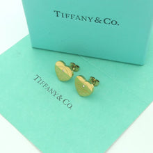 18K Return to Tiffany Heart Tag Stud Earrings