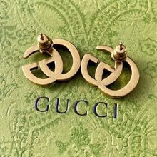 18K Double G Earrings