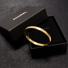 18K CC Yellow Gold Bracelet