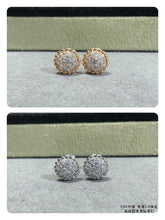 18K Perlée Diamonds Earrings