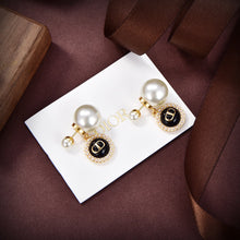 18K CD Pearls Earrings