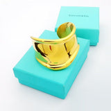 18K T Elsa Peretti Small Bone Cuff Bracelet