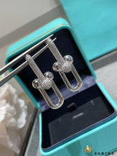 18K T HardWear Large Link Diamonds Earrings