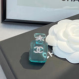 18K CC Perfume Color Bottle Brooch