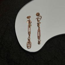 18K Chaine D'ancre Chaos H Earrings